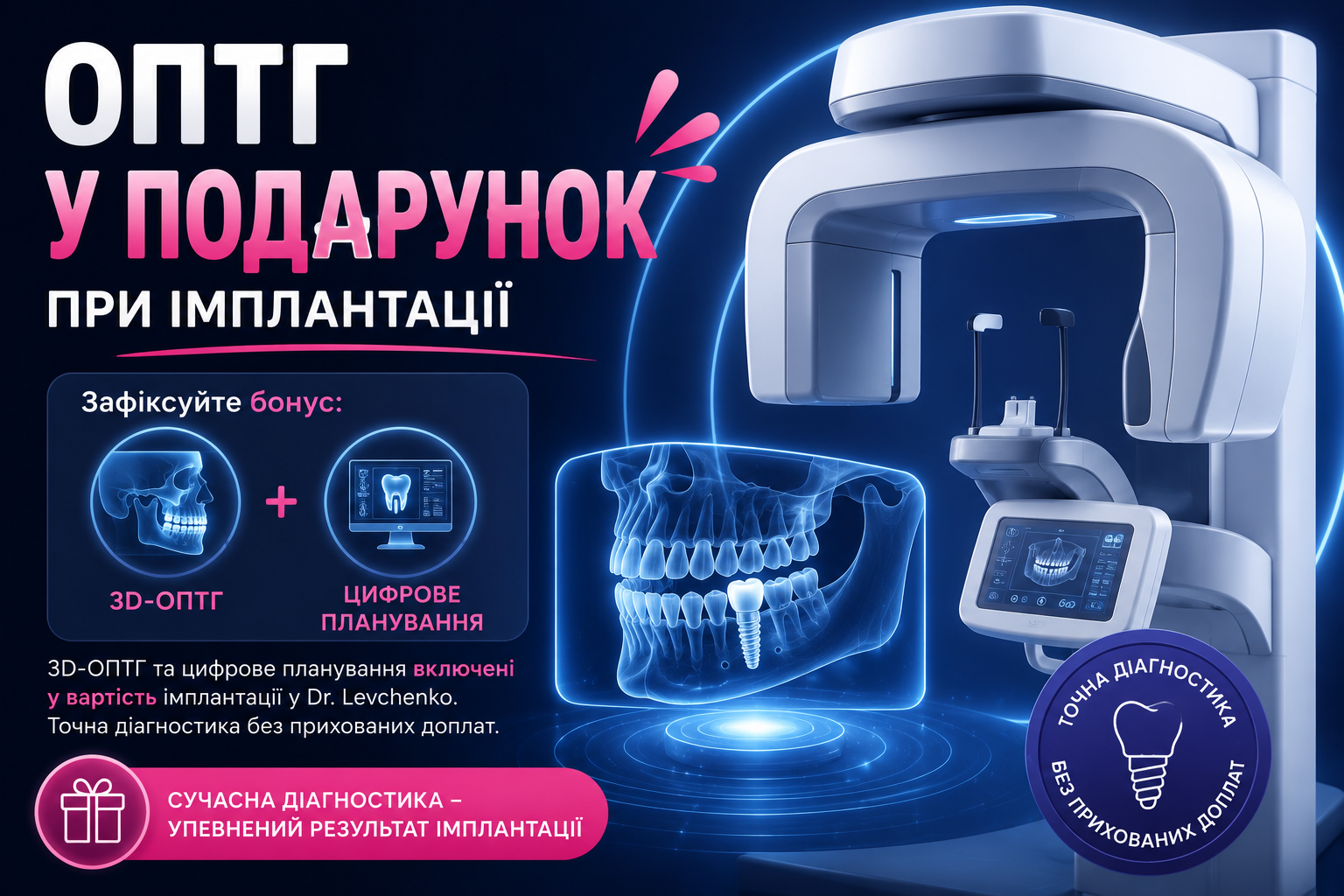 Цифрова діагностика та імплантація